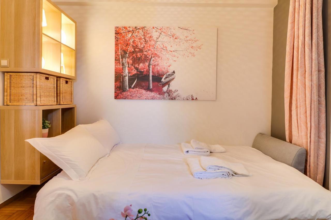 Spacious Central Flat☆3Min To Metro☆Ac|Netflix|Pc Athén Kültér fotó