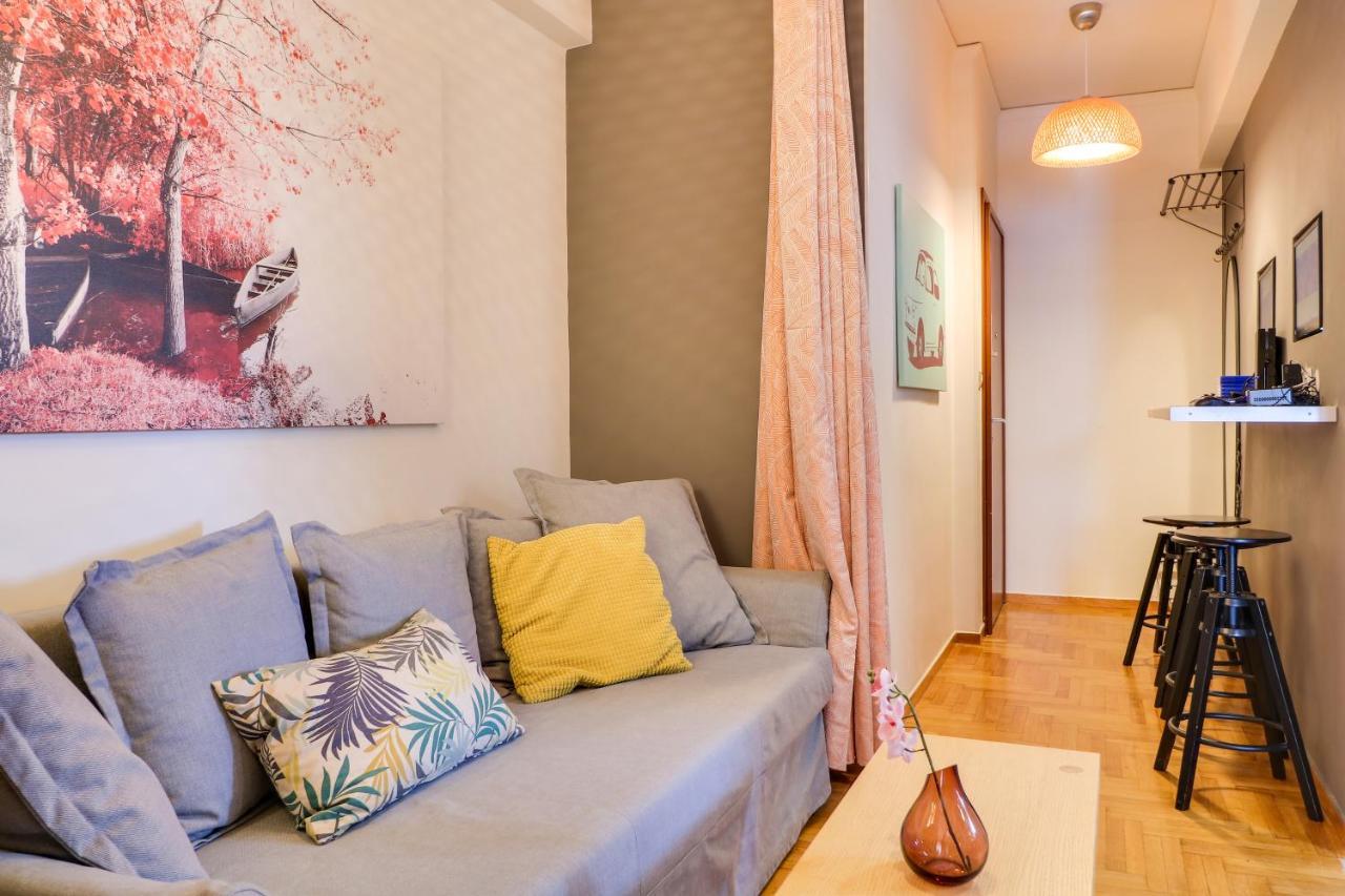 Spacious Central Flat☆3Min To Metro☆Ac|Netflix|Pc Athén Kültér fotó