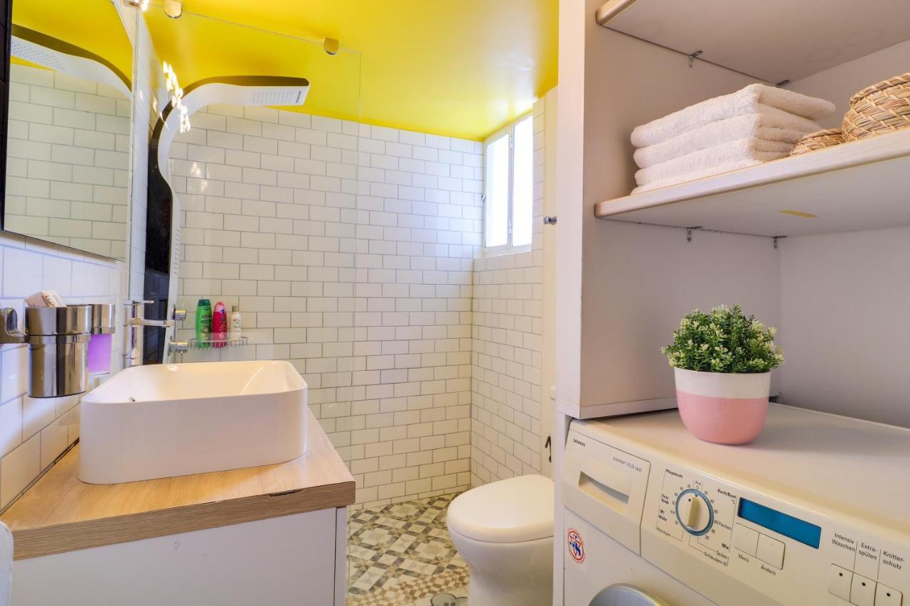 Spacious Central Flat☆3Min To Metro☆Ac|Netflix|Pc Athén Kültér fotó